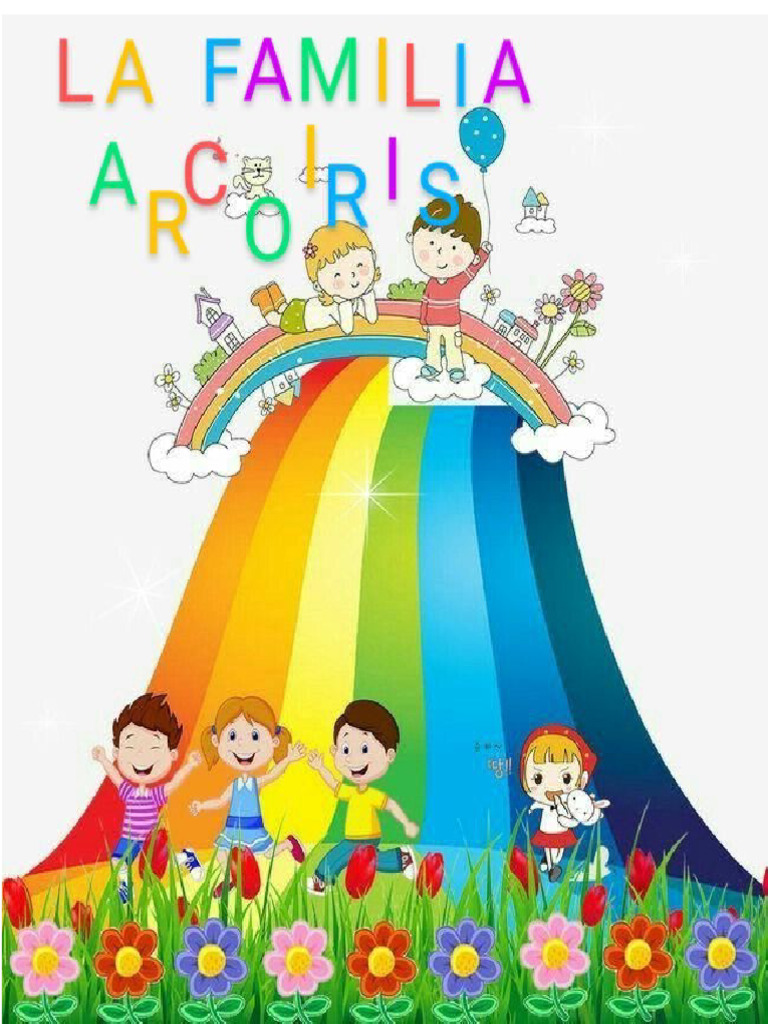 La familia Arco Iris y sus colores | PDF