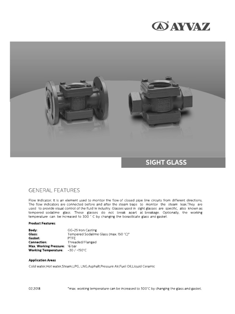Sight Glass Example | PDF
