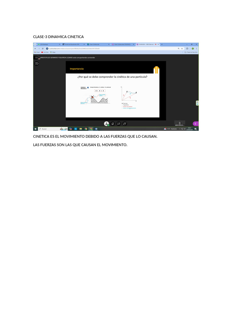 Clase 03 Dinamica | PDF