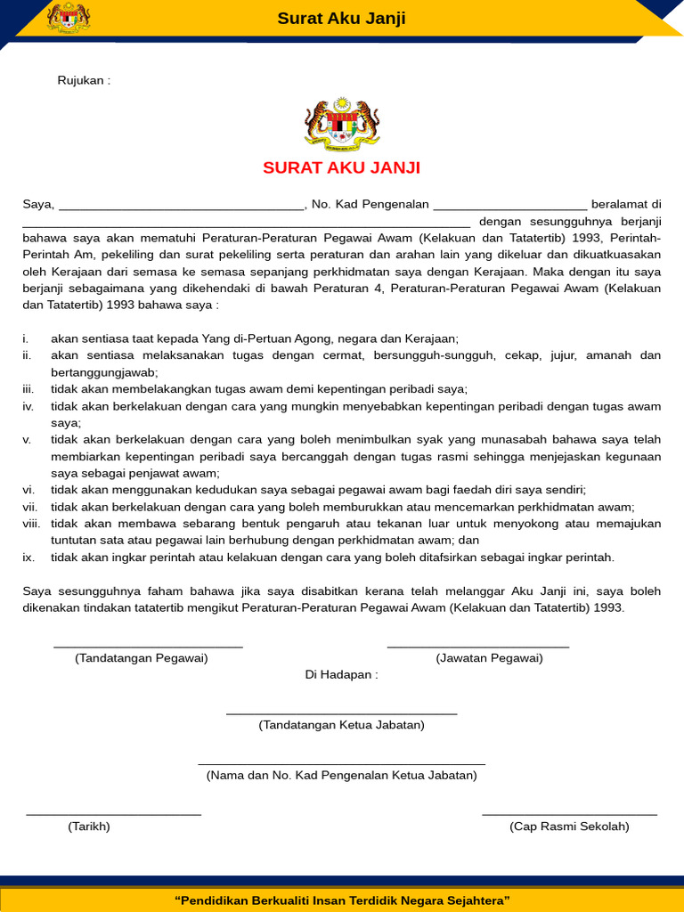 Aku Janji | PDF