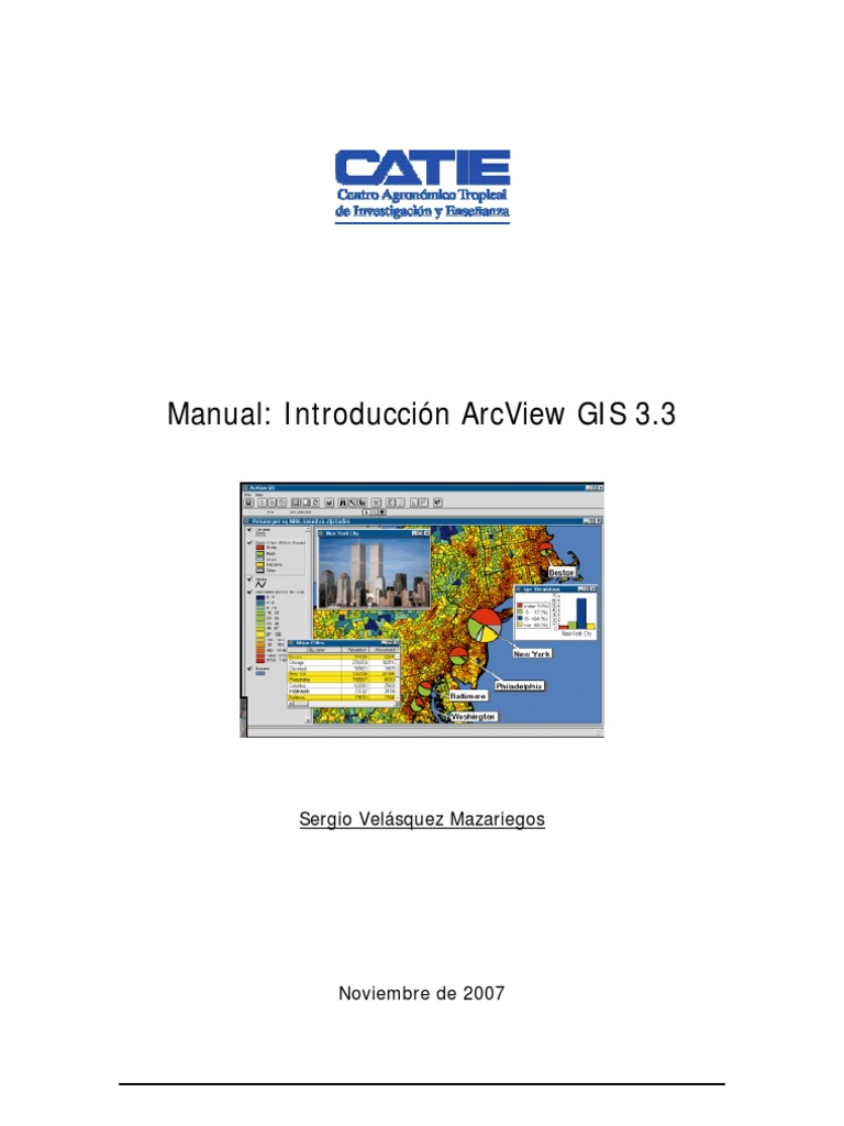 Introducción a ArcView GIS 3.3 | PDF | Tecnología