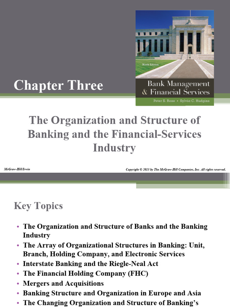 Banking Industry Structure Overview | PDF | Banks | Mergers And ...