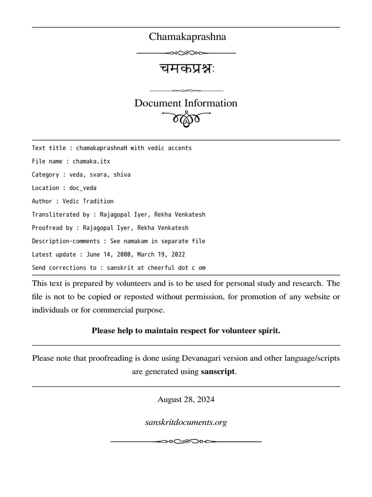 Chamaka | PDF