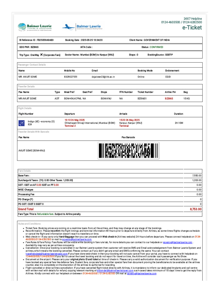 Mime Artist Flight Ticket | PDF