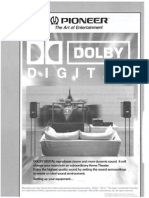 Pioneer Vsx-d557 Dolby Digital Setup