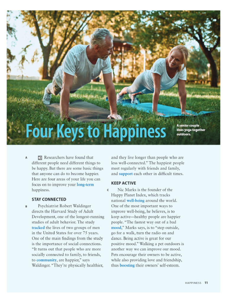 4 Keys To Happiness PDF