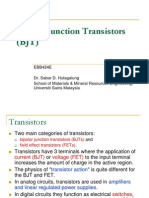 Chapter 1-Bipolar Junction Transistor (BJT)