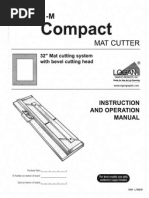 Logan Model 301-M Compact Mat Cutter 