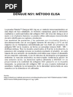 Interpretación de Pruebas de Dengue | PDF