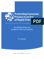 FTC Privacy Recommendations