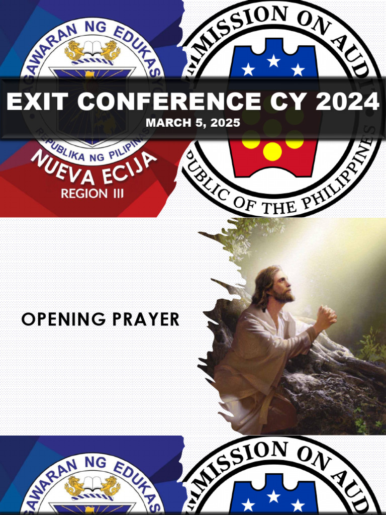 Exit Conference-2024-Powerpoint | PDF | Expense | Taxes