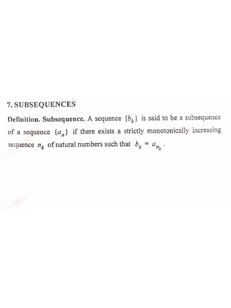 Exercise -5(Sequences) | PDF