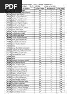 Complete Student Marks List | PDF