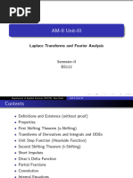 Comprehensive Laplace Transform Formulas | PDF | Laplace Transform ...