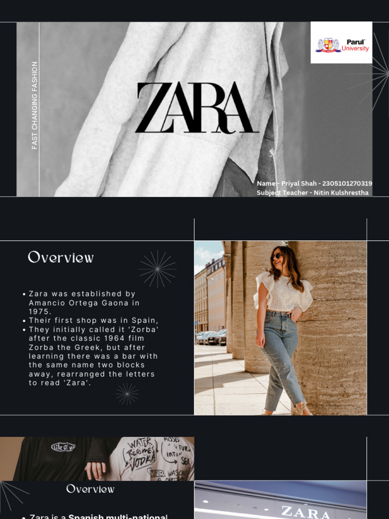 Zara's Fast Fashion Strategy Explained | PDF