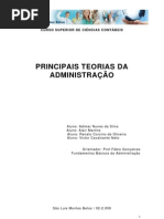 teorias da administração