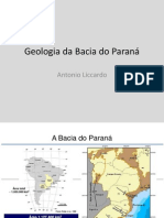 Bacia do Paraná - Geologia e Potencial Econômico