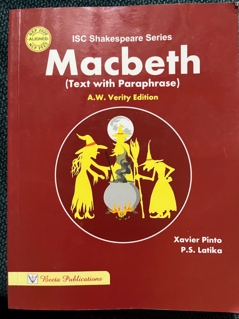 Macbeth Verity Edition (Beeta Publication) | PDF