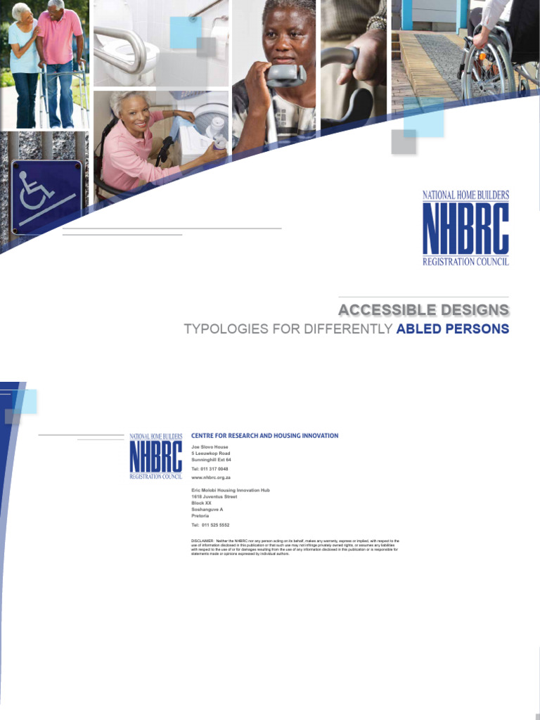 Accessible Housing Designs for Disabilities | PDF | Door | Accessibility