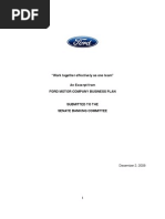 Download Excerpt from Ford Motor Company Business Plan - One Team by Ford Motor Company SN8677912 doc pdf