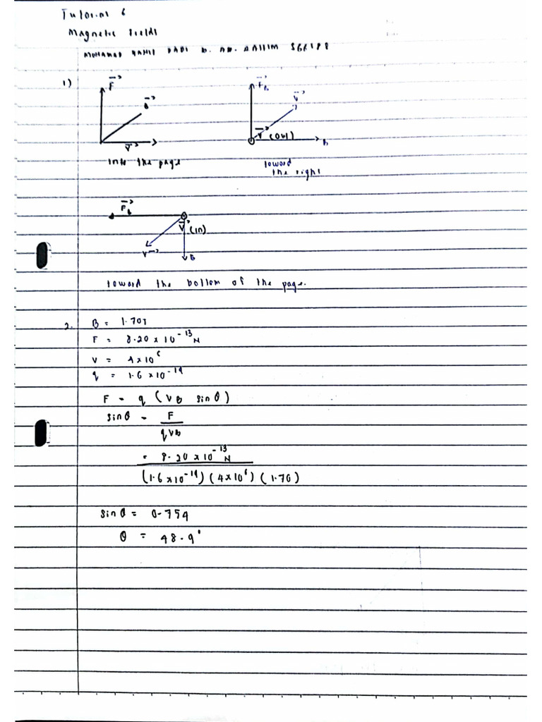 Tutorial 6 | PDF
