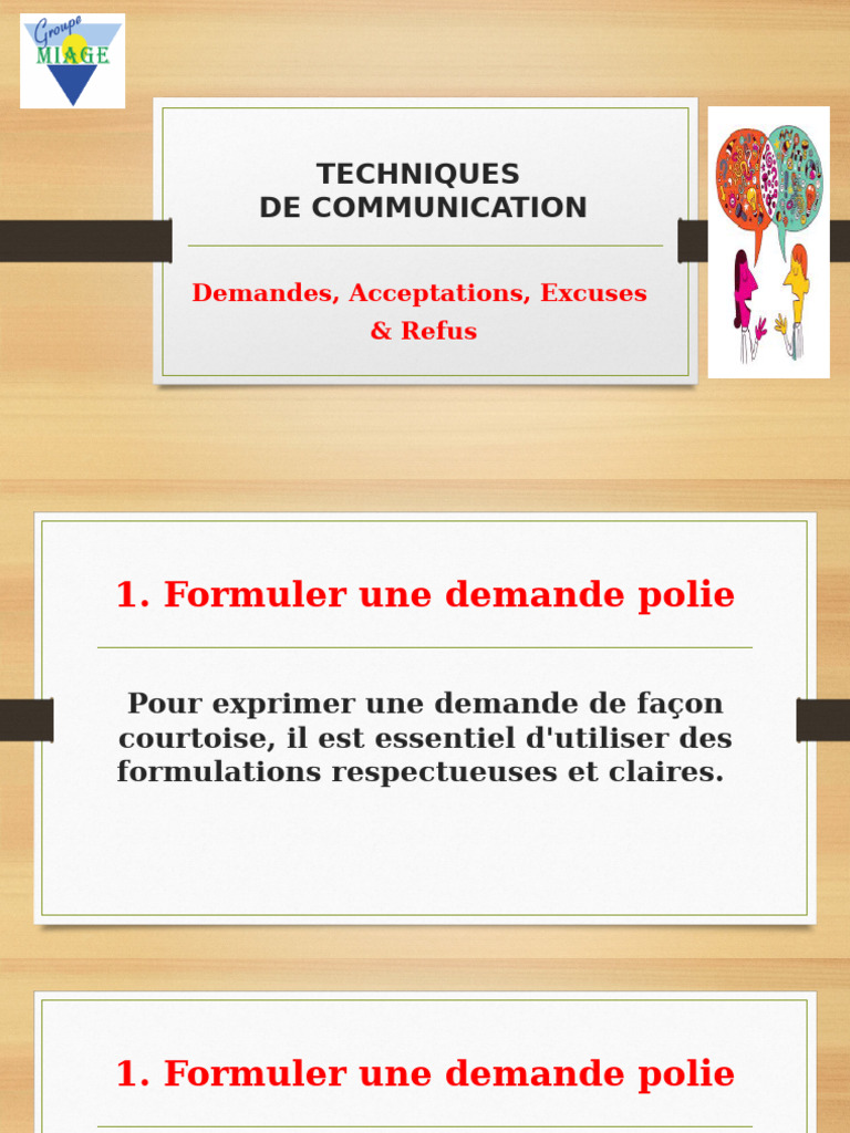 Techniques de communication efficaces | PDF