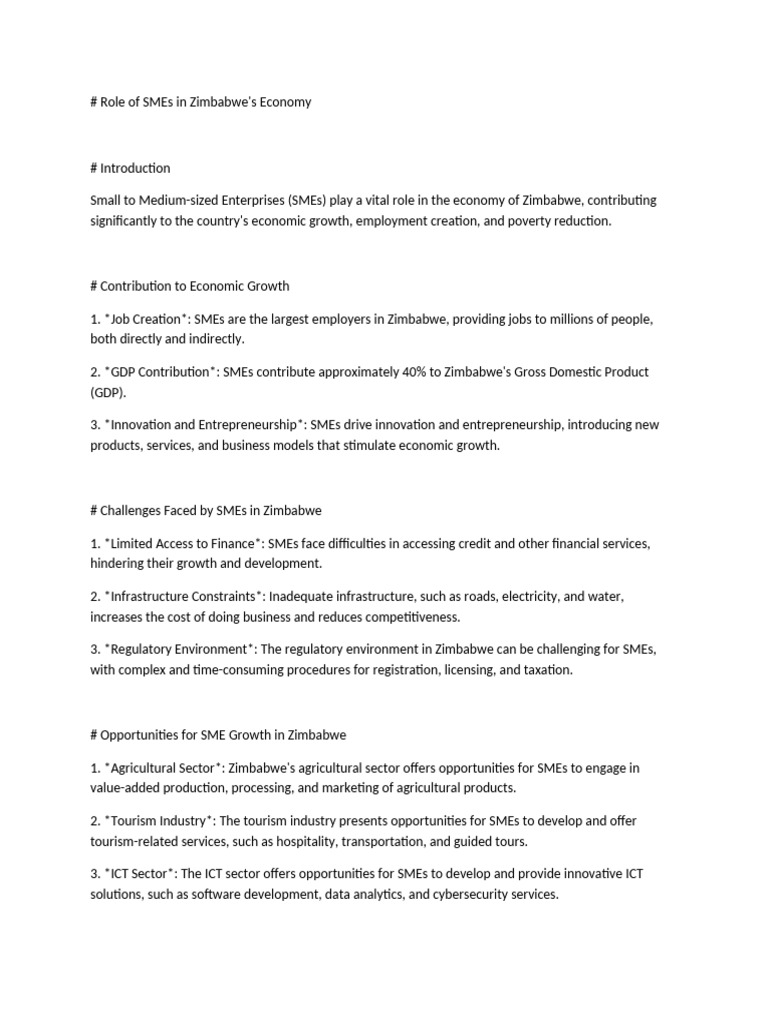 Role of SMEs in-WPS Office | PDF | Small And Medium Sized Enterprises ...