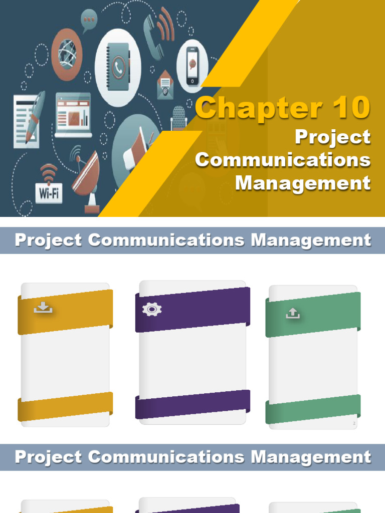 Project Communications Management Overview | PDF | Communication ...