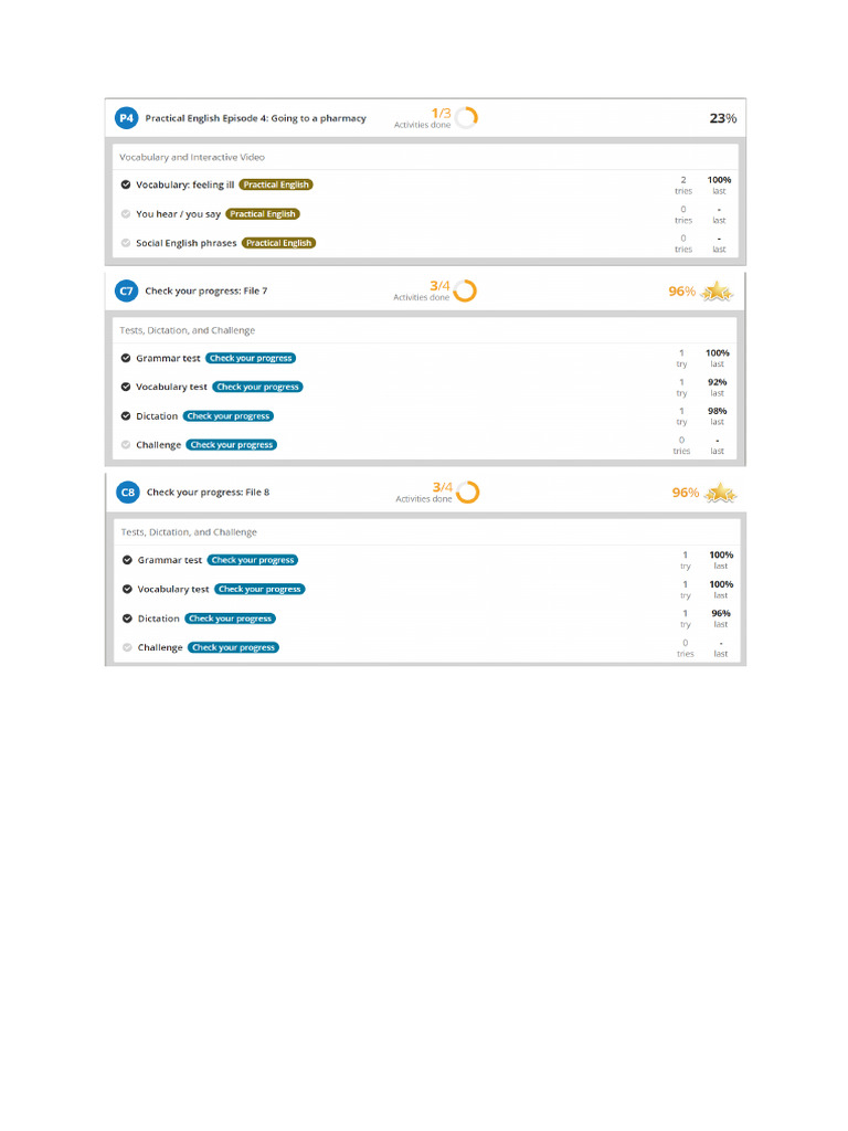 Check Your Progress | PDF