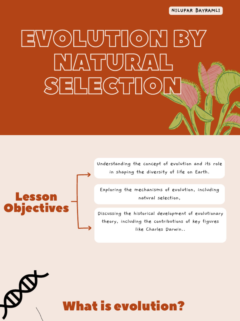 EVOLUTION BY Natural Selection | PDF | Natural Selection | Evolution
