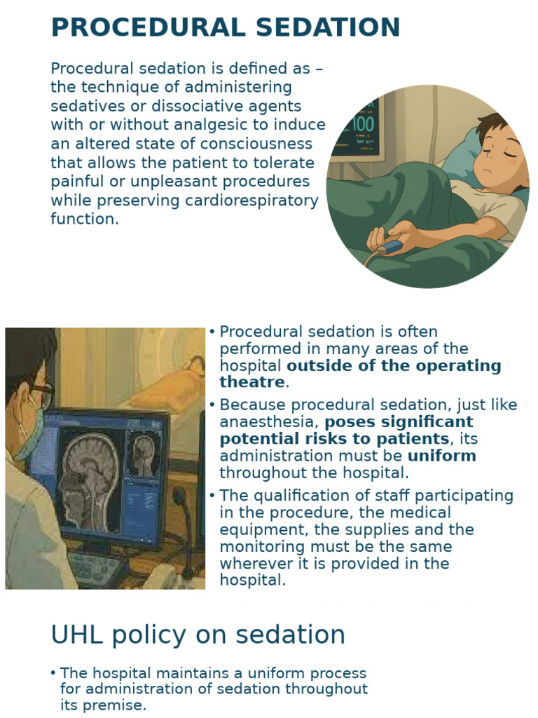 Procedural Sedation Guidelines and Practices | PDF | Monitoring ...