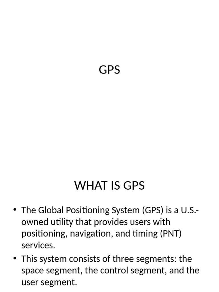 Understanding GPS and Global Navigation Systems | PDF | Global ...