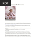 Confira 10 Dicas Para Fazer Seu Filho Dormir Sozinho