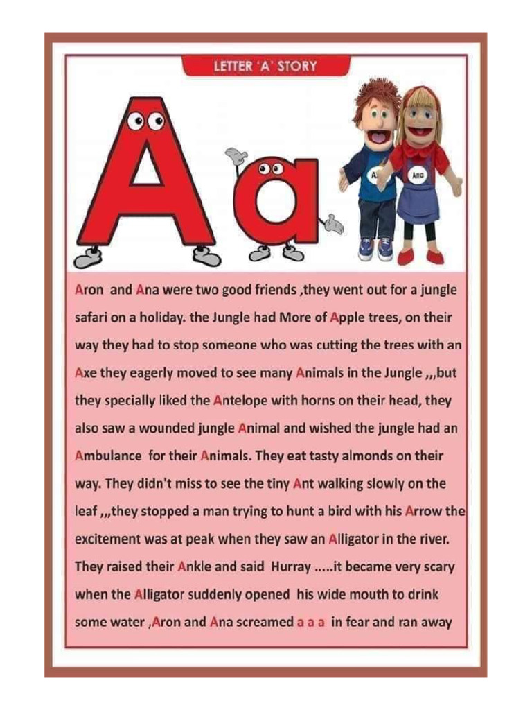 A-Z English Reading Materials | PDF