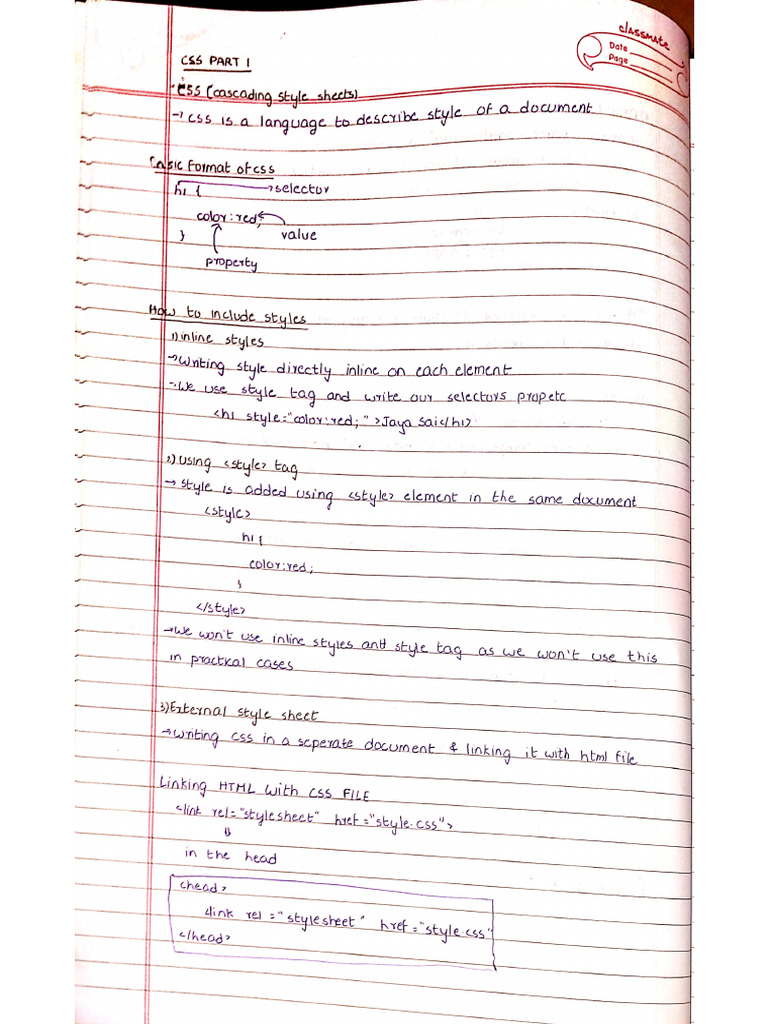 Css Notes | PDF