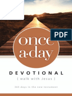 Once-A-Day Walk With Jesus Devotional