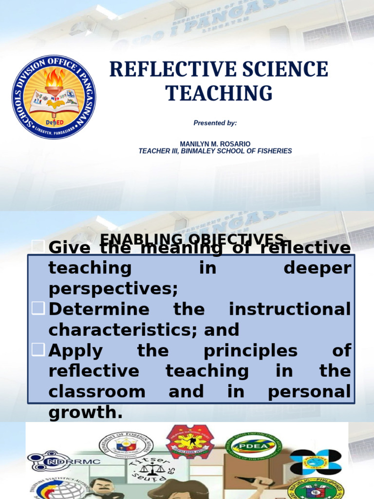 REFLECTIVE TEACHINGmmr | PDF | Constructivism (Philosophy Of Education ...