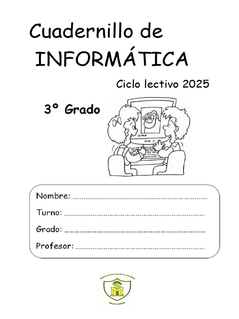 Cuadernillo de Informática 2025 | PDF | Hardware de la computadora ...
