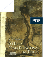 As Eras Mais Primitivas Da Terra - Tomo I