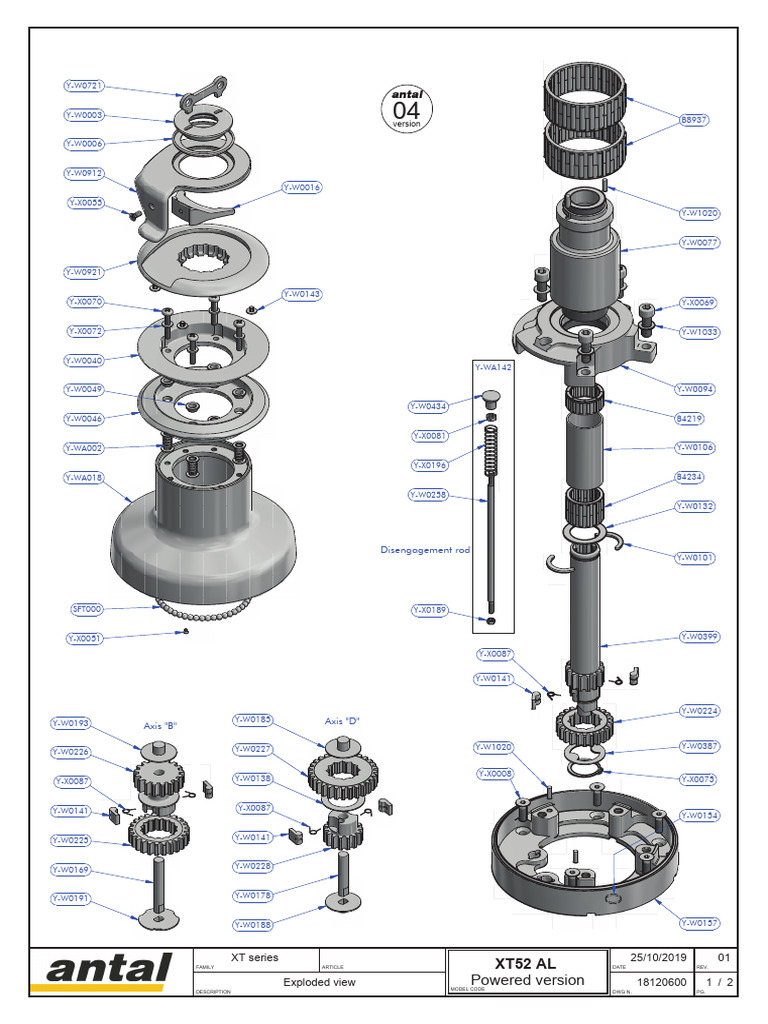 XT52EH AL (Exploded View) - 638022209555551036 | PDF