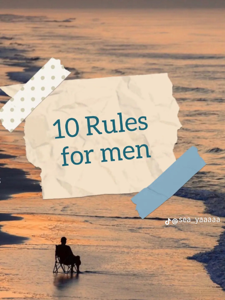 Men's Rules | PDF