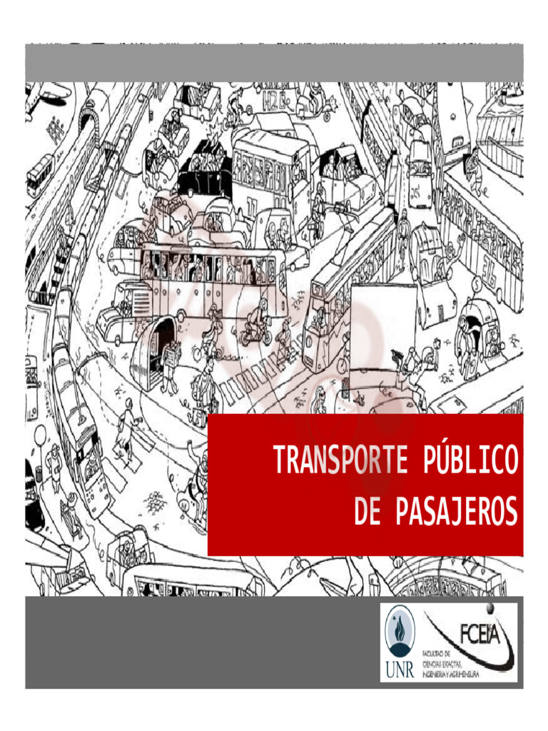Clasificación del Transporte Público Urbano | PDF | Transporte | Autobús