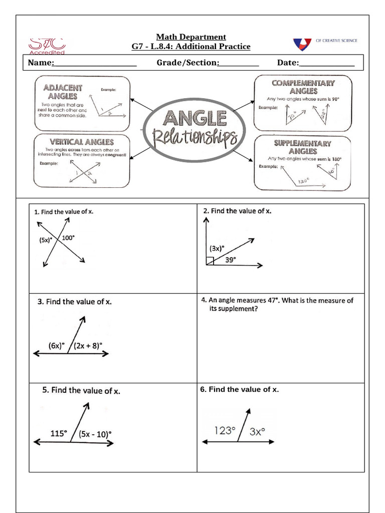 Grade7-Math-8.4 Extra Practice Part 2 | PDF