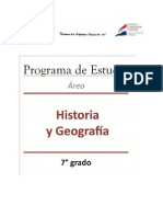 7° Historia y Geografia