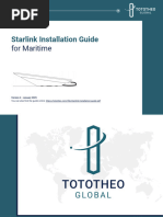 Starlink Standard Kit Installation Guide | PDF | Antenna (Radio) | Wi Fi