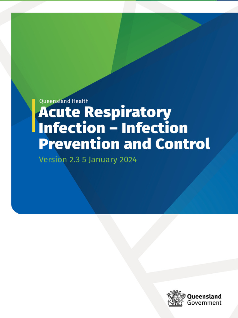 Infection Control for Acute Respiratory Infections | PDF | Infection ...