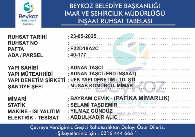 Ruhsat Tabela.v17cdr | PDF