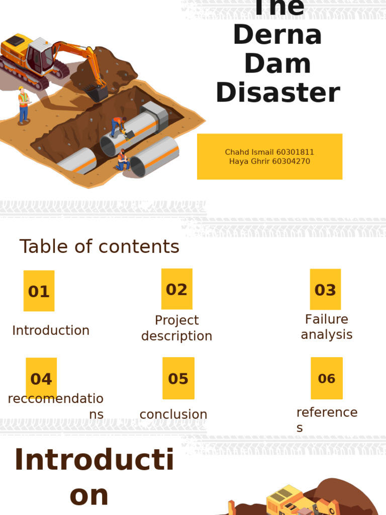 Derna Dam Collapse: A Tragic Analysis | PDF | Dam | Erosion