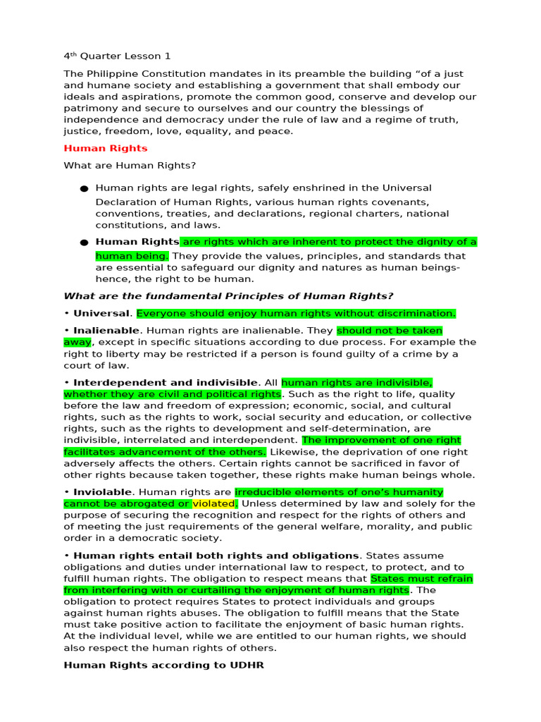 Understanding Human Rights Principles | PDF | Human Rights | Gender