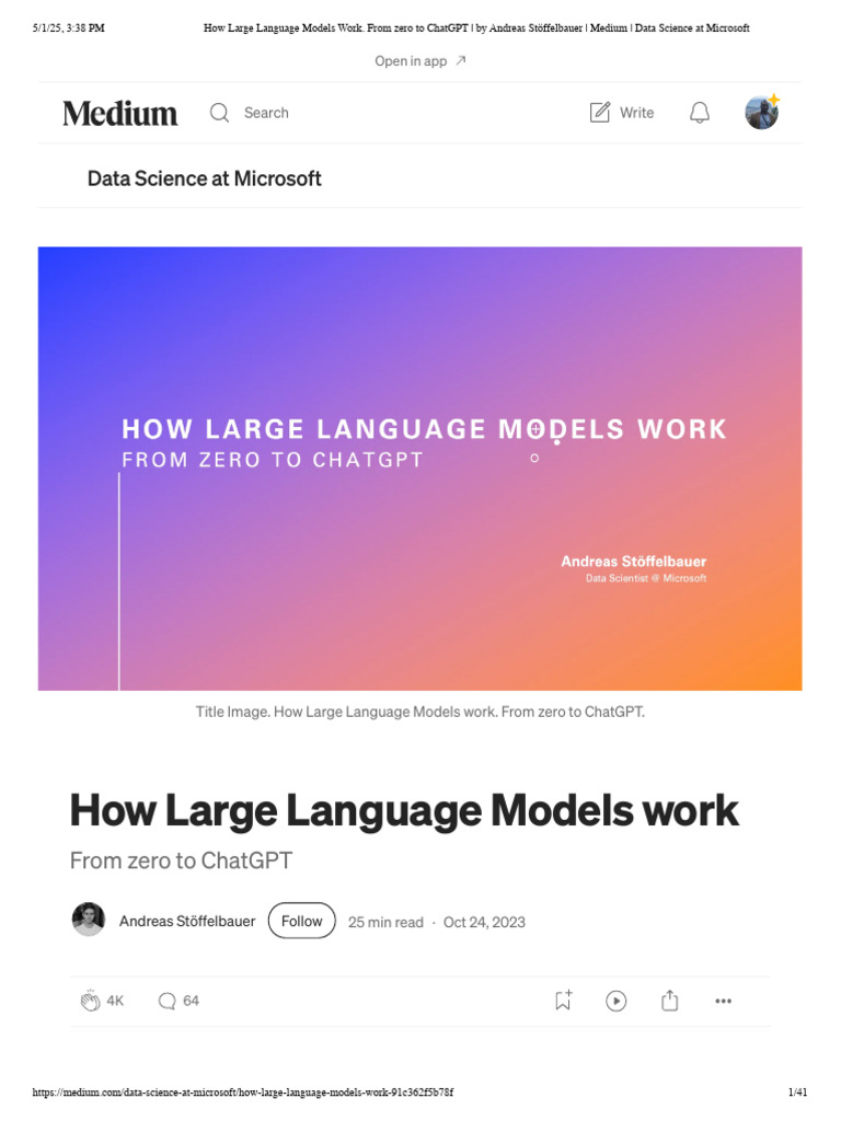Understanding Large Language Models | PDF | Machine Learning | Deep ...